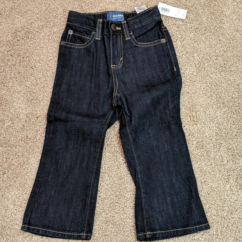Old Navy toddler boy wide leg jeans